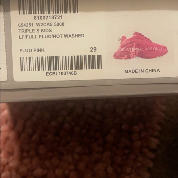 Balenciaga’s for girls size 29 (Hot Pink) - Picture 5 of 5